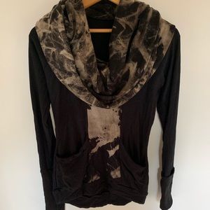 Sea of wolves hoodie/cowl neck sweatshirt